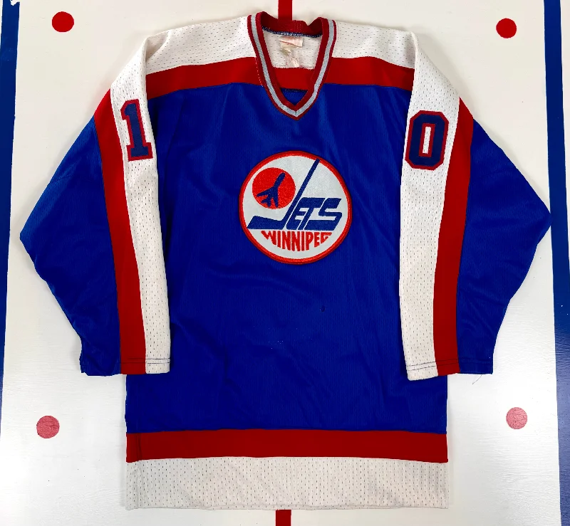 Winnipeg Jets 1981-1983 Dale Hawerchuk NHL Hockey Jersey (44/Medium) Laid