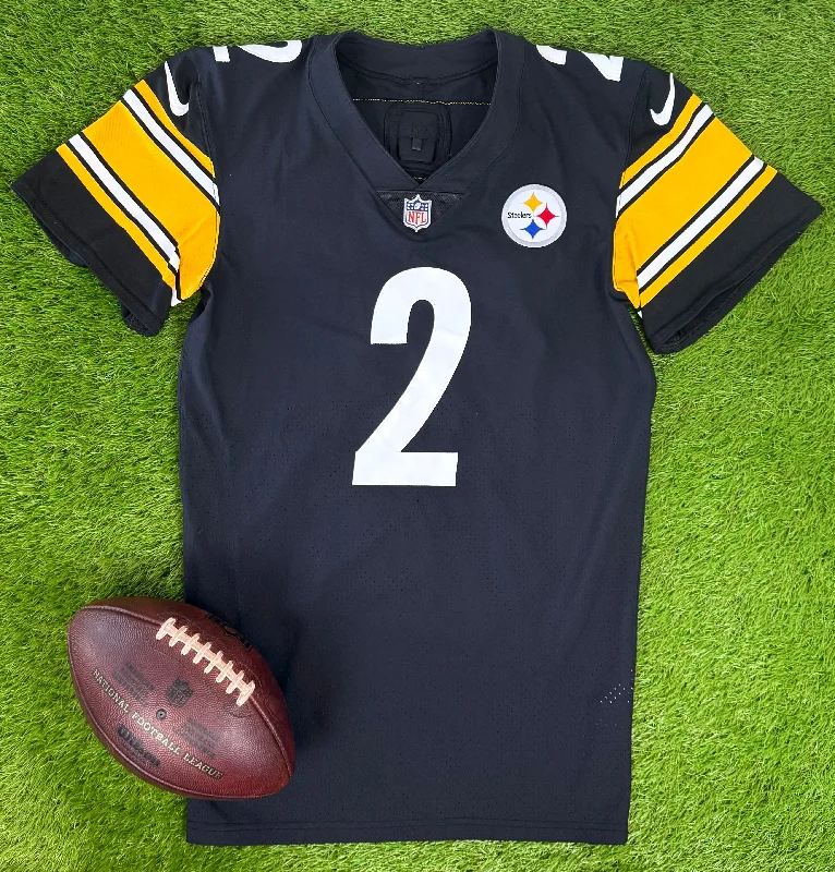 Pittsburgh Steelers 2021 Mason Rudolph Game Issued NFL Football Jersey (44/Large) Tailored