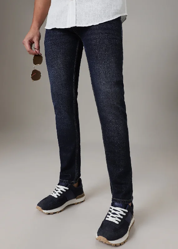 Deep Blue Slim Fit Denim Relaxed Men's Australian 