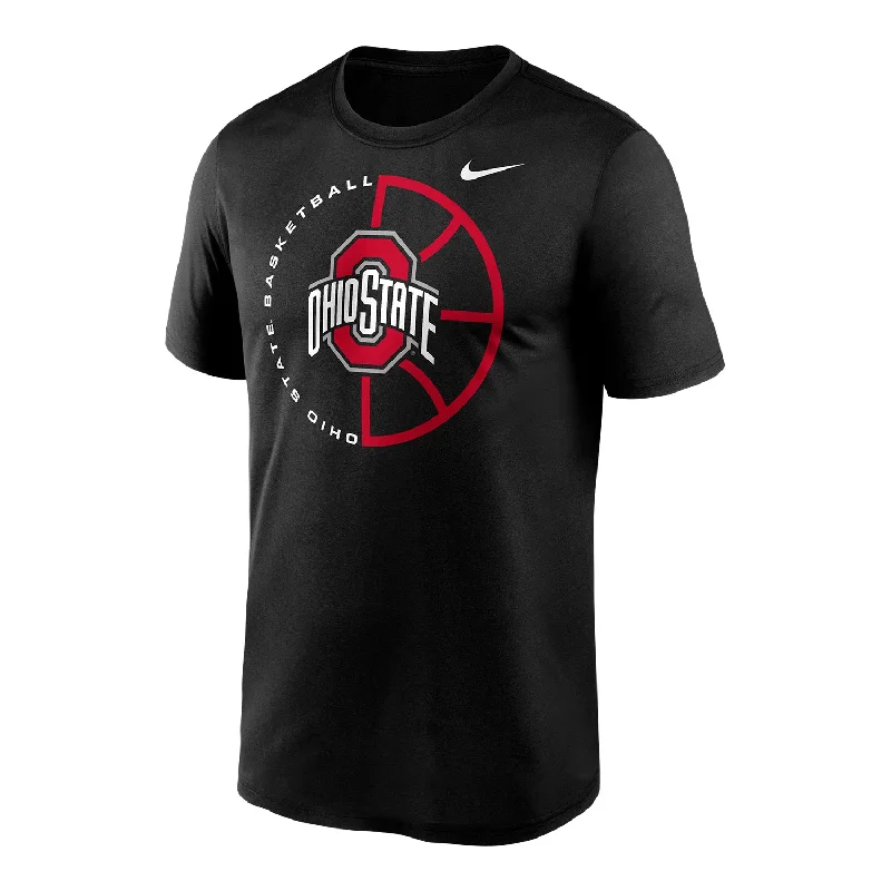 Ohio State Buckeyes Nike Legend Basketball T-Shirt Rugged Men's Outdoor 