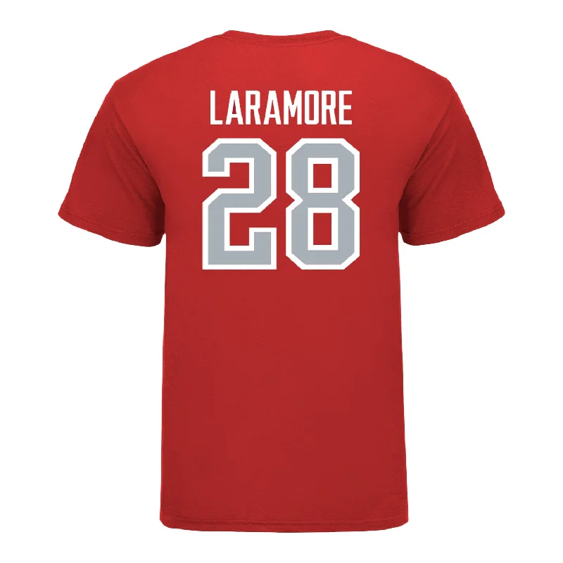 Ohio State Buckeyes Men's Soccer Student Athlete T-Shirt #28 Luke Laramore British Gentleman Style