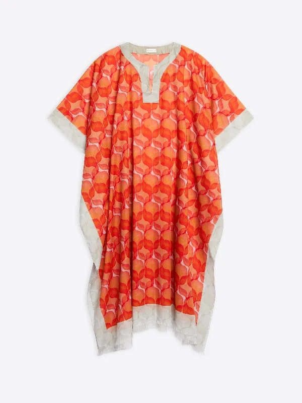 Printed kaftan Relaxed Men's Beach