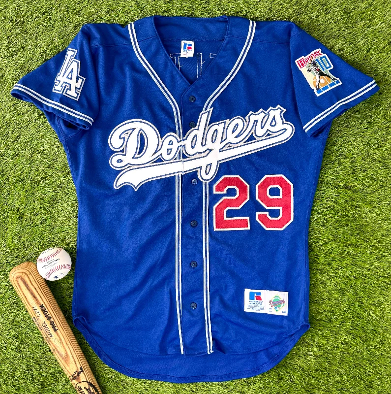 Los Angeles Dodgers 1999 Adrián Beltré “Think Blue” Alternate MLB Baseball Jersey (44/Large) Gym