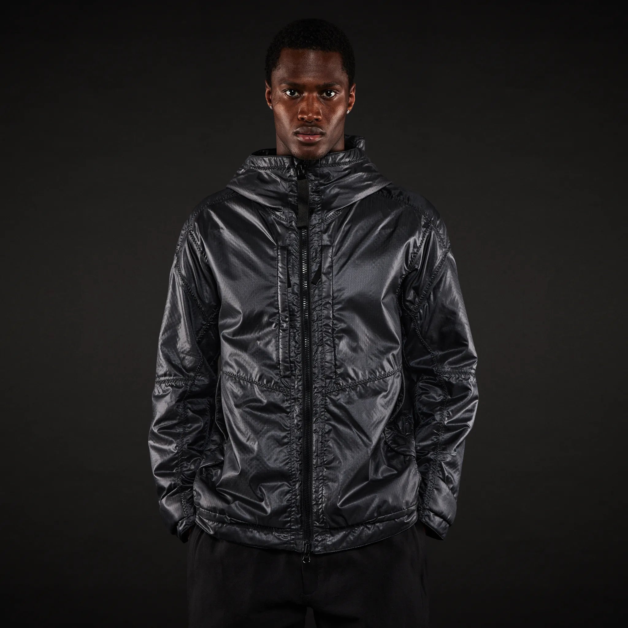 Martian Aerogel Jacket - Stealth Black edition Dapper Men's Bow