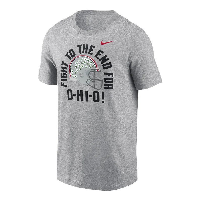 Ohio State Buckeyes Nike Fight for Ohio Gray Short Sleeve T-Shirt Business