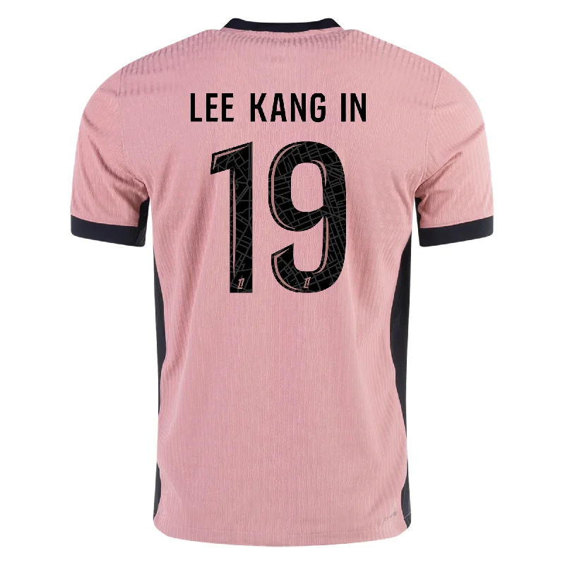 Nike Youth Paris Saint-Germain Lee Kang-in Third Jersey 24/25 (Rust Pink/Blank) Monochromatic All