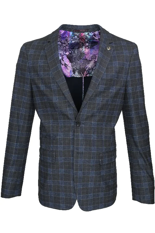 Au Noir Huston Sport Coat - Navy Modern Men's 