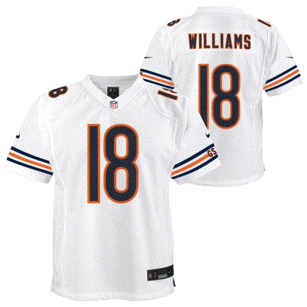 Caleb Williams Chicago Bears Youth White Road Game Jersey British Gentleman Style