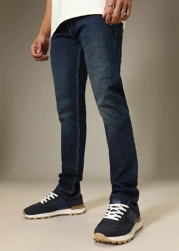 Mirage Blue Slim fit Jeans Tough Men's Military