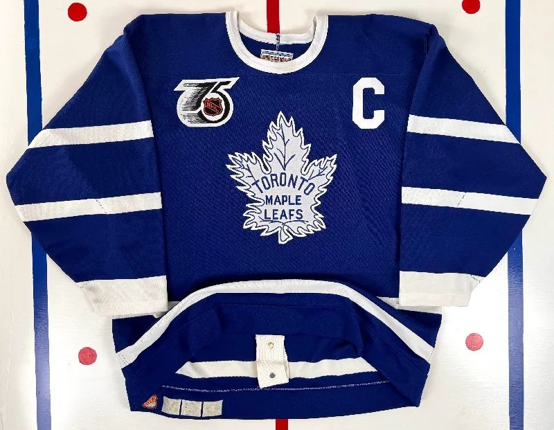 Toronto Maple Leafs 1991-1992 Wendel Clark TBTC NHL Hockey Jersey (52/XL) Dapper Men's Bow