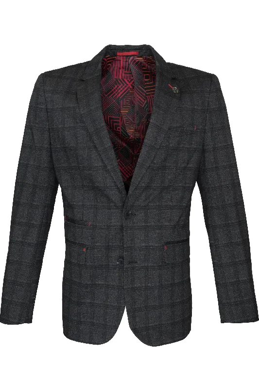 Au Noir Hopkins Sport Coat - Black Lumberjack