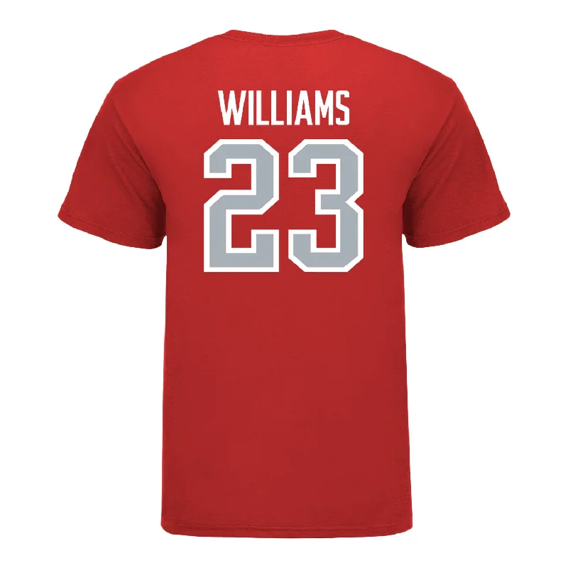 Ohio State Buckeyes Men's Soccer Student Athlete T-Shirt #23 Donovan Williams Vintage Men's 1970S Disco