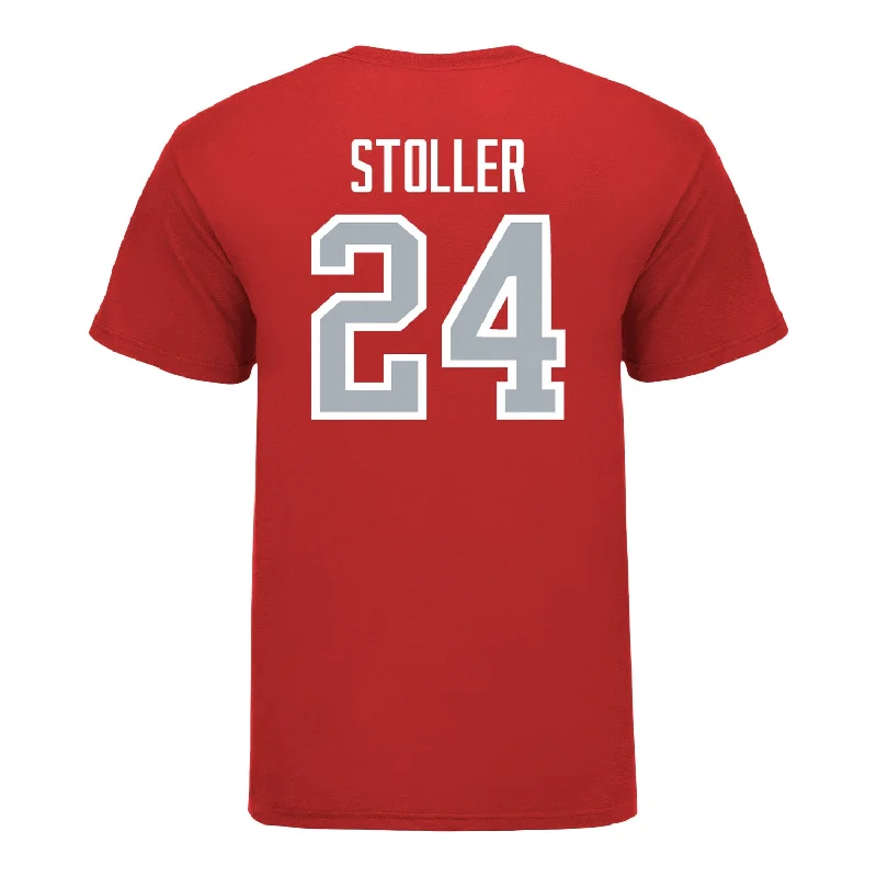 Ohio State Buckeyes Men's Soccer Student Athlete T-Shirt #24 RJ Stoller Business