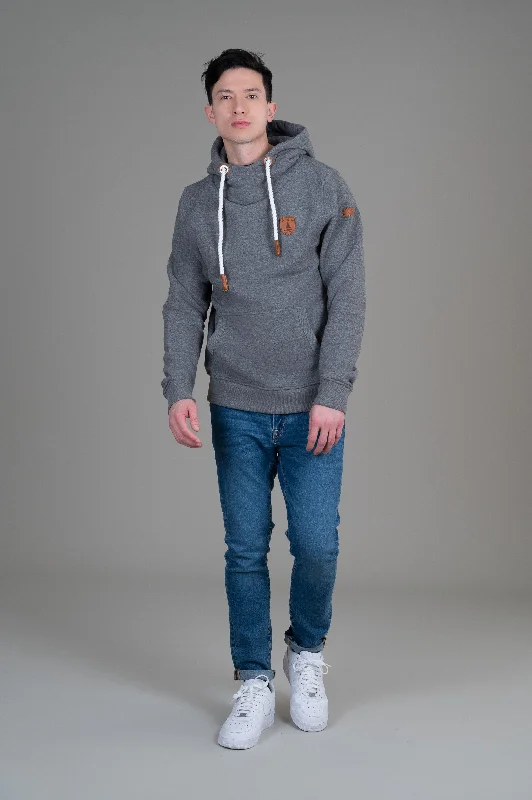 Cascade Dark Heather Grey Hoodie Cool Men's Skate