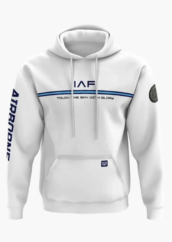 IAF Airborne Snow Soft Premium Hoodie Sporty Men's Athleisure 