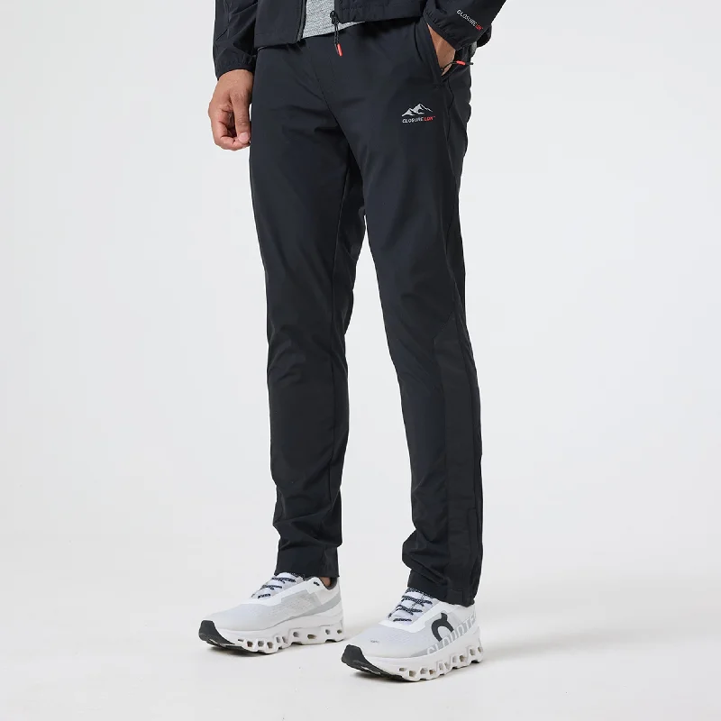 Tech Performance Pant | Black/Red Refined Men's European