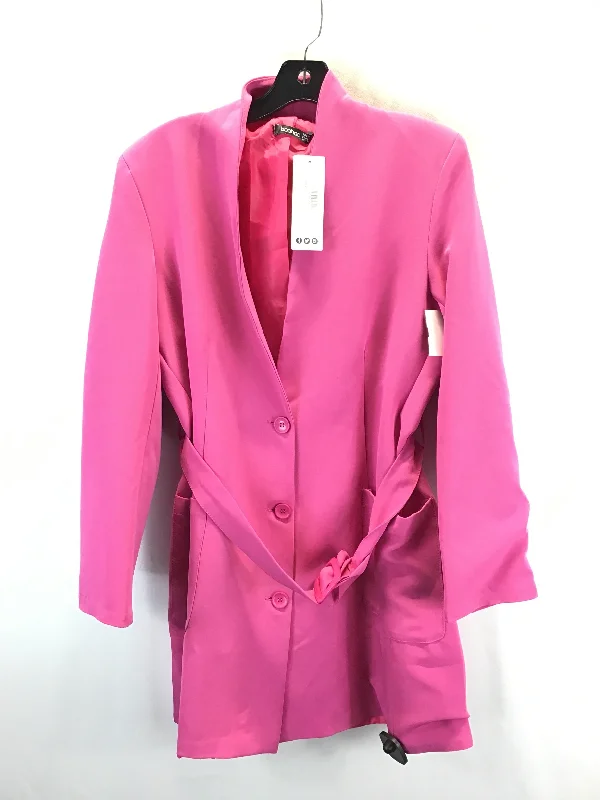 Blazer By Boohoo Boutique In Pink, Size: M Casual Men's Japanese 