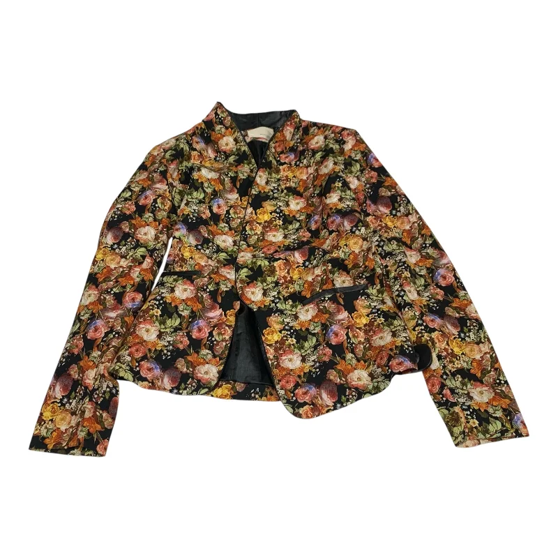 Blazer By Mustard Seed In Floral Print, Size: S Luxurious Men's High