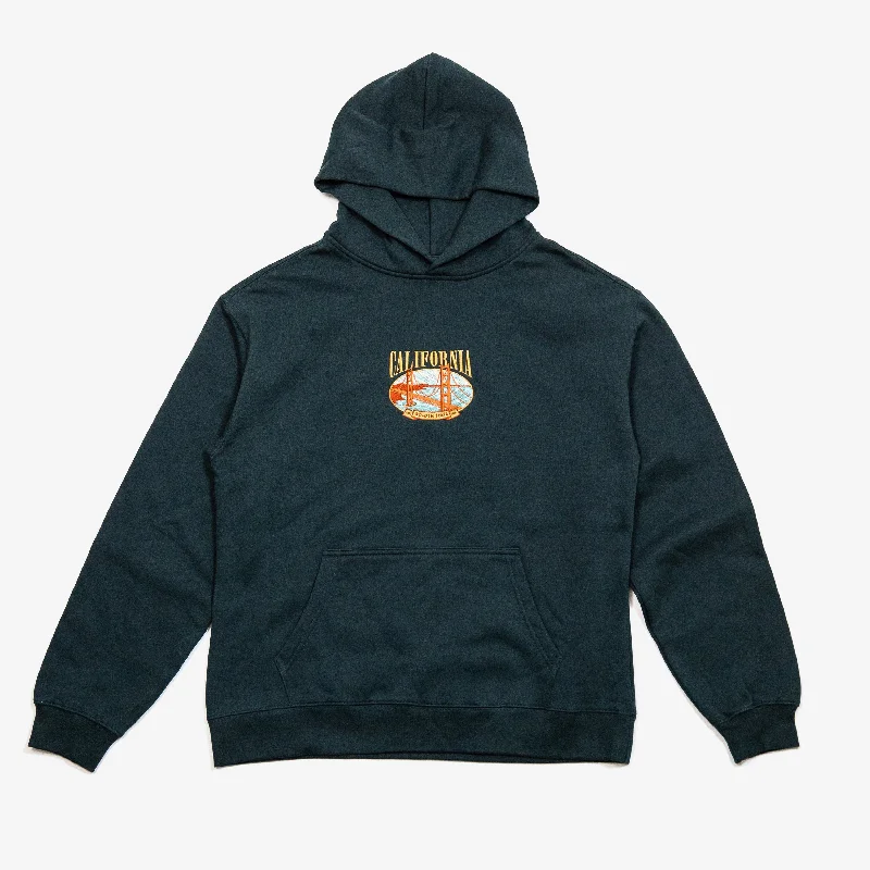 The Golden State Embroidered Relax Hoodie Lumberjack