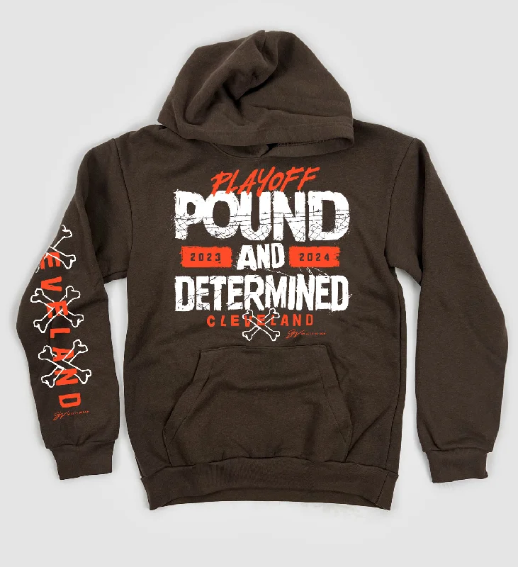 Playoff Pound and Determined Hooded Sweatshirt Modern Men's Tech