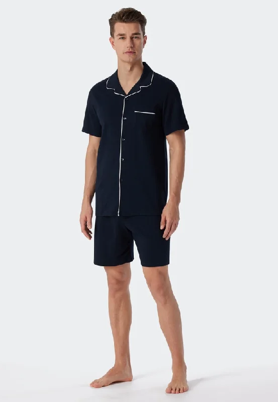 Schiesser - Nightwear - Pajamas short Elegant Men's Cashmere