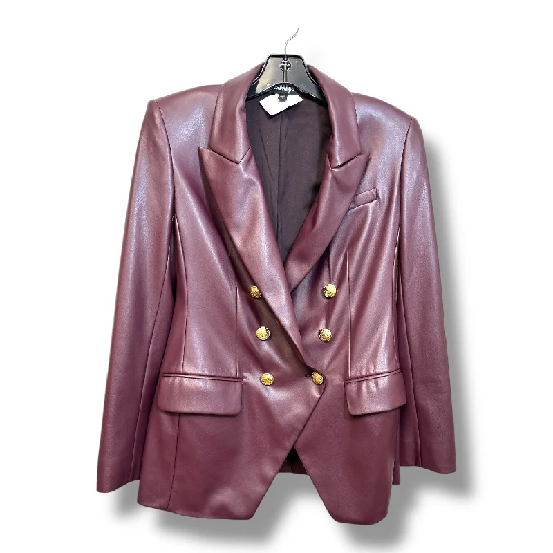 Blazer By Express In Maroon, Size: S Tough Men's Military