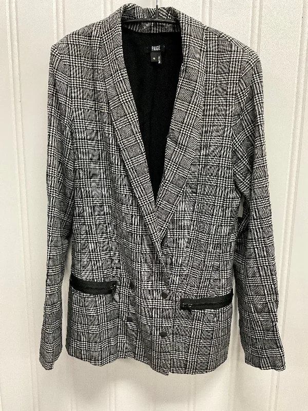 Blazer By Paige In Black & White, Size: M Sharp Men's Italian