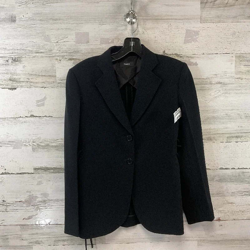 Blazer By Theory In Black, Size: XXS Elegant Men's Formal 