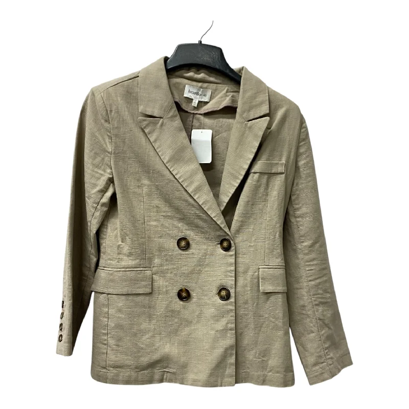 Blazer By Cme In Tan, Size:S Refined Men's Hand