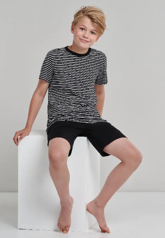 Kids Black (striped)