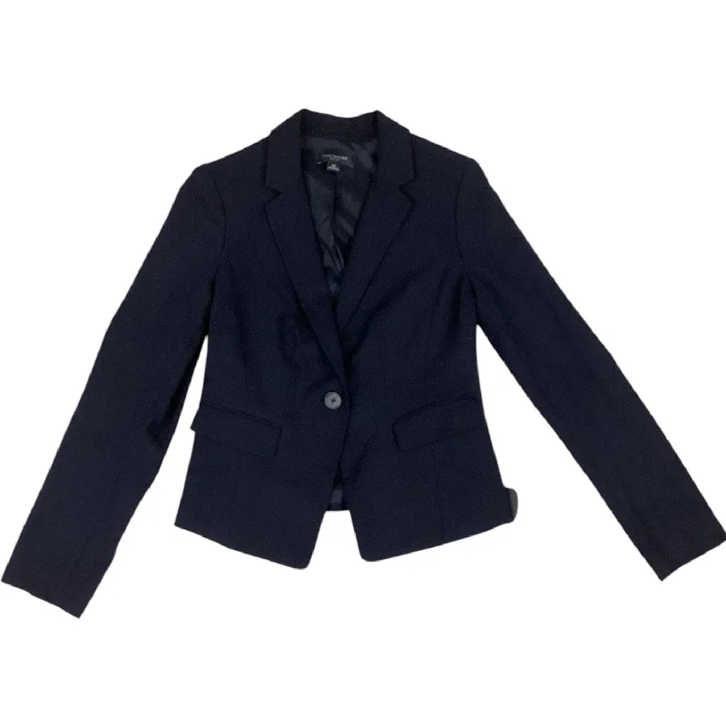 Blazer By Ann Taylor In Navy, Size: 0p Modern Men's 