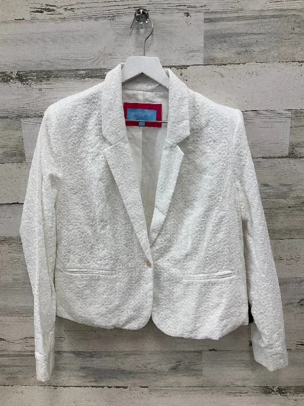 Blazer By Draper James In White, Size: L Sporty Men's Tennis