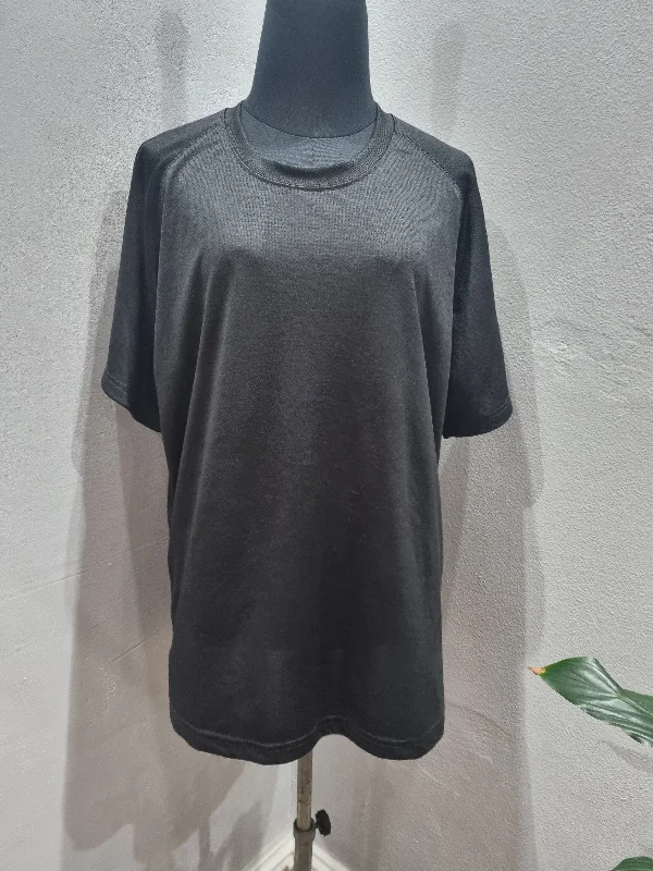 Workout Tee (Large) Polished Men's Silk