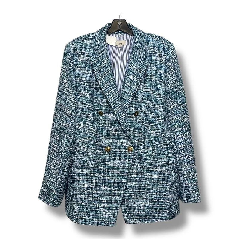 Blazer By Loft In Blue, Size: 14 Organic