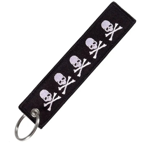 Motorcycle Key Chain - Skulls Trendy Men's Bucket