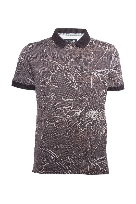 Karson | Jacquard Knit Polo Dynamic Men's Glow