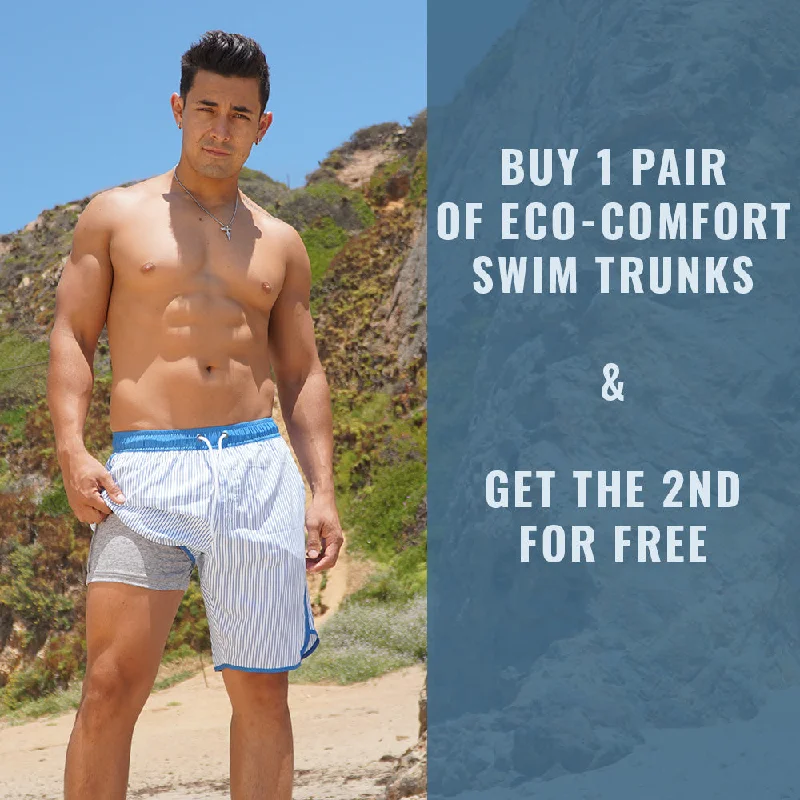 BOGO |  Swim Trunks W/Performance Liner Dapper Men's Bow