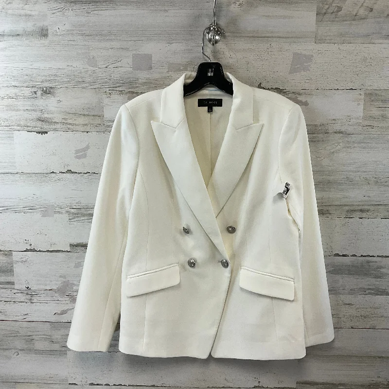 Blazer By Talbots In Cream, Size: S Gym