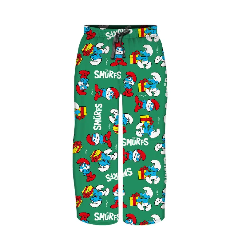 CRAZYLOUNGE The Smurfs Jokey Xmas Gifts Pajamas & Loungewear Relaxed Men's Beach