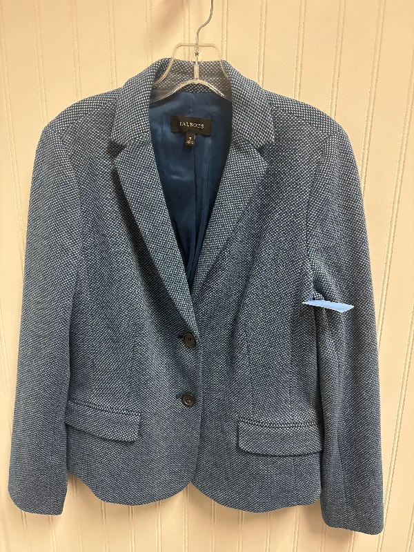 Blazer By Talbots In Blue, Size: M Trendy Men's Scandinavian