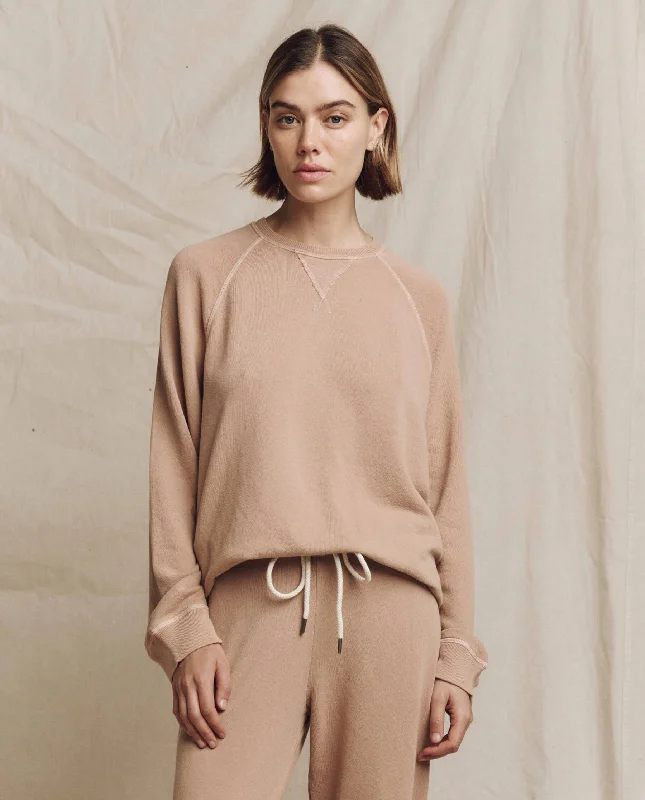 The Slouch Sweatshirt. Solid -- Biscotti Monochromatic Office Style