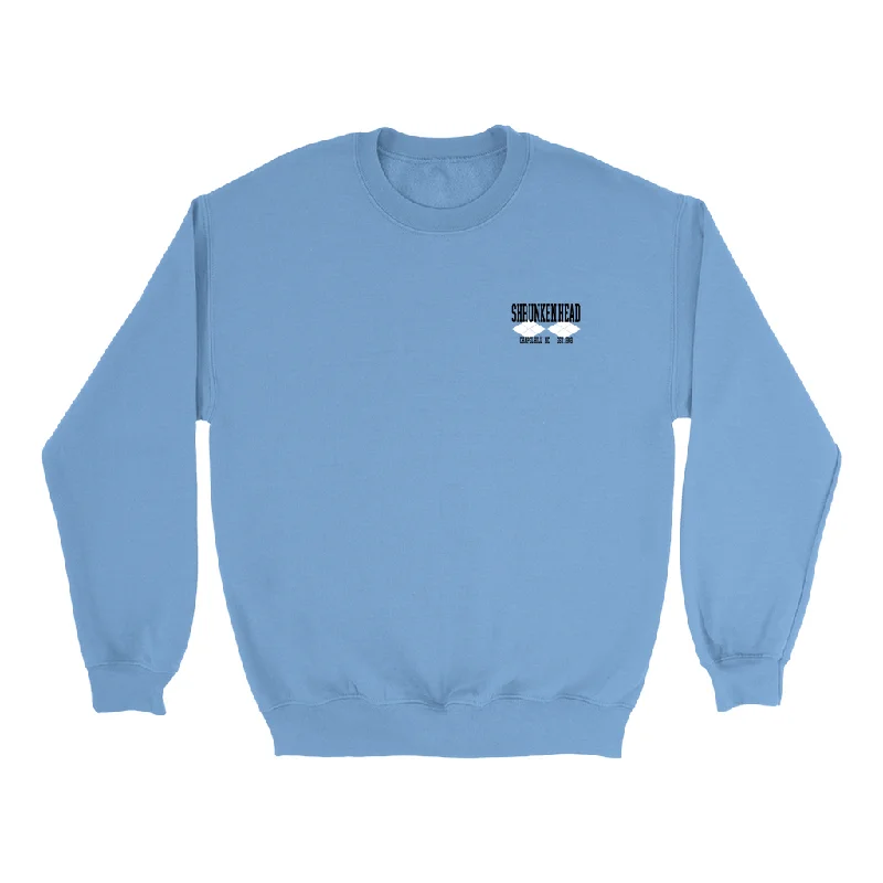 North Carolina Blue SPOILED Crewneck Adult Sweatshirt Youthful Men's Anime