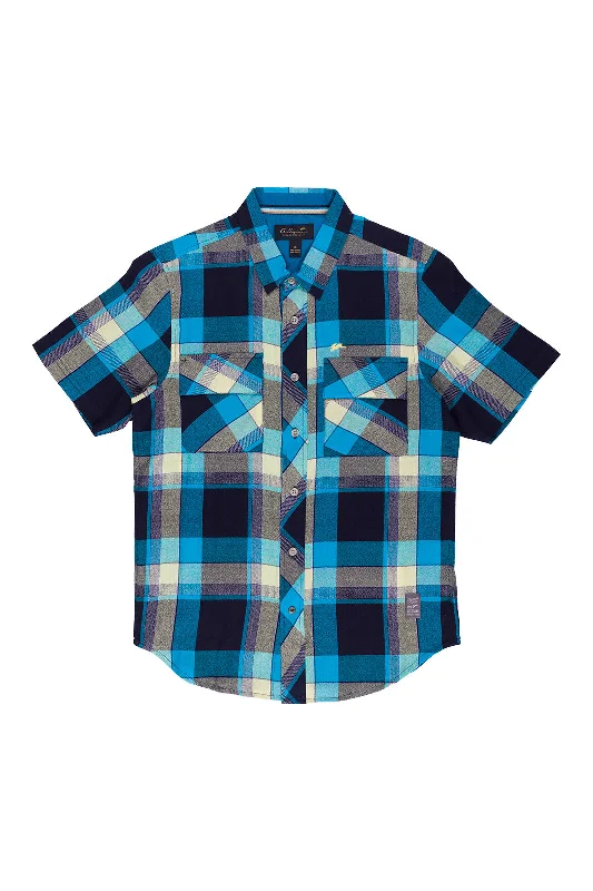 Clyde | Men's Short Sleeve Plaid Shirt Masculine Men's 