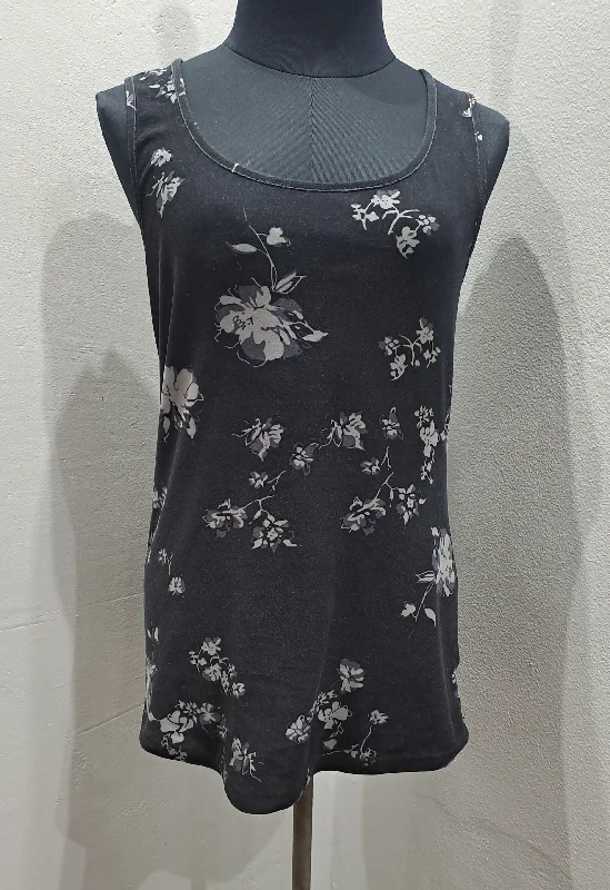 Floral Tank Top (Small) Masculine Men's 