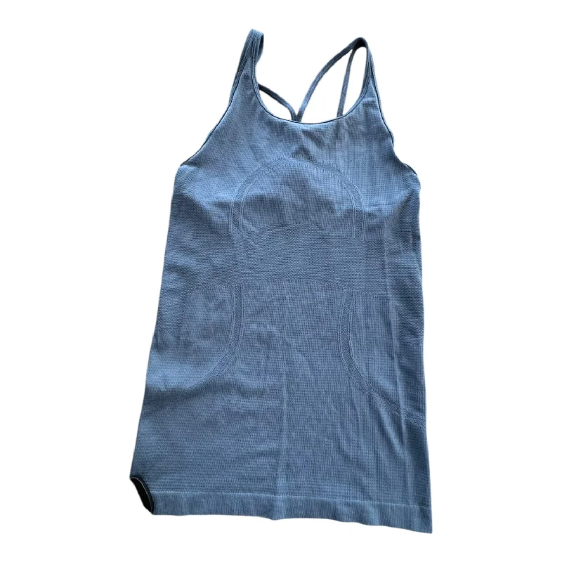 Athletic Tank Top By Lululemon In Blue, Size: 4 Sleek Men's Contemporary 