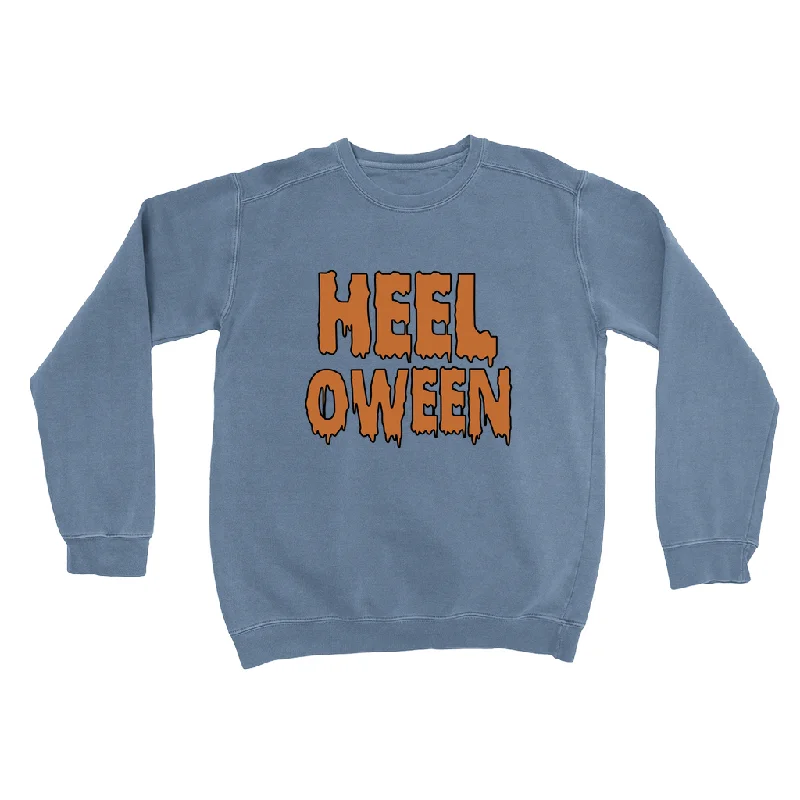 Heel-oween Comfort Colors Adult Sweatshirt in Blue Jean British Gentleman Style