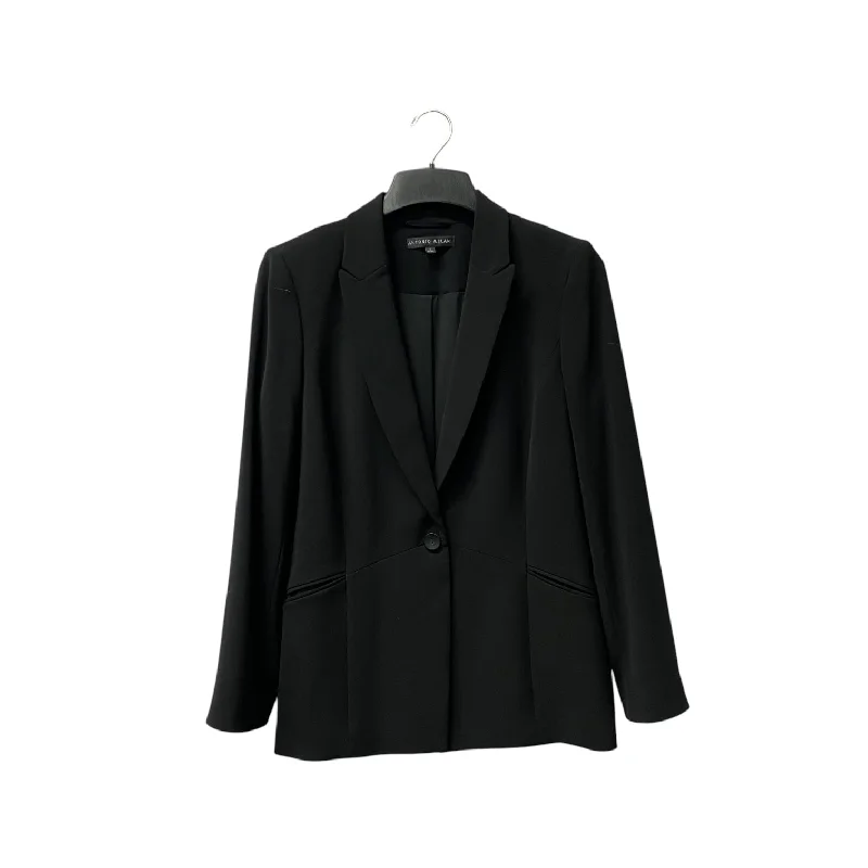 Blazer By Antonio Melani In Black, Size:M Refined Men's Velvet