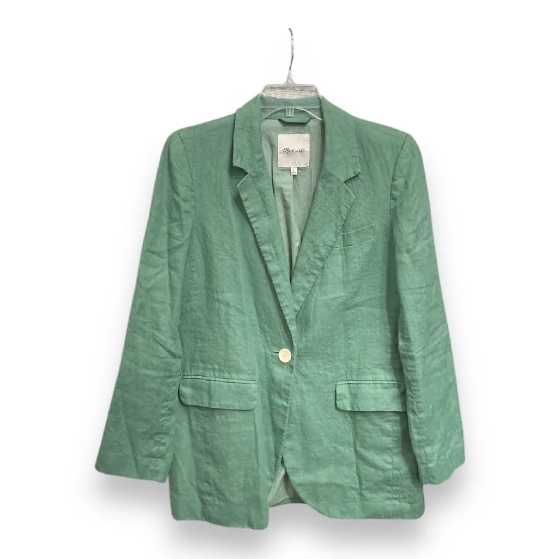 Blazer By Madewell In Green, Size: M Trendy Men's Scandinavian