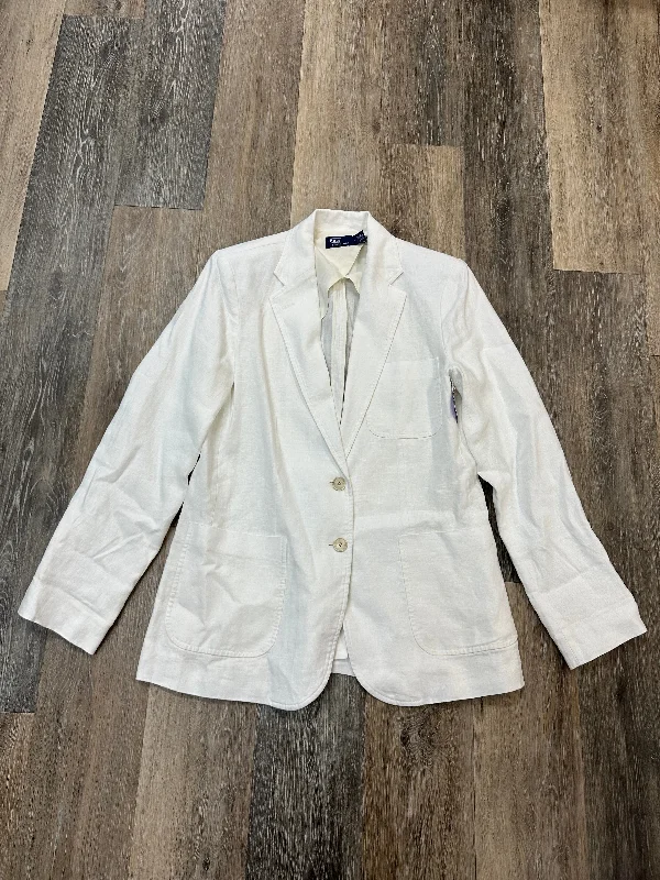 Blazer By Polo Ralph Lauren In White, Size: 12 Casual Men's Short