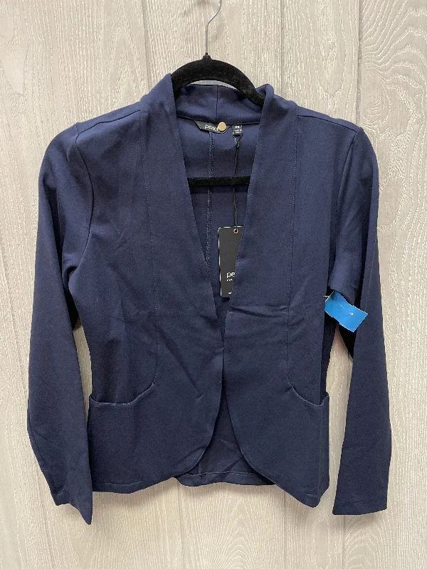 Blazer By Peach In Navy, Size: Xs Tailored